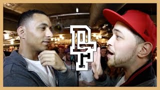 TONY D VS ILLMACULATE  Dont Flop Rap Battle [upl. by Ziul]