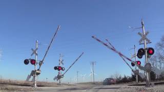 Railroad Crossings of the UP Joliet Sub [upl. by Glennie154]