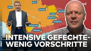 UKRAINEKRIEG Kiew meldet quotkomplizierte Lagequot an Ostfront  Intensive Gefechte  wenig Vorschritte [upl. by Nahsad]