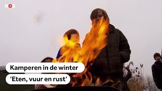 WINTERKAMPEREN Steeds meer mensen kamperen in de winter [upl. by Hull]