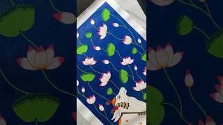 Pichwai painting satisfying process youtubeshorts satisfyingart [upl. by Aneelak8]