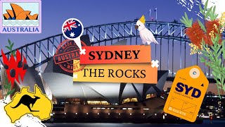 24 Hrs EXPLORING THE ROCKS IN SYDNEY WALKING TOUR [upl. by Dahsar]