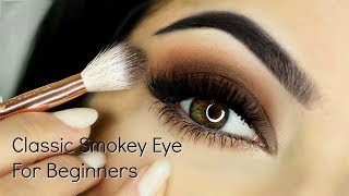 Beginners Smokey Eye Makeup Tutorial  Parts of the Eye  How To Apply Eyeshadow [upl. by Uile]