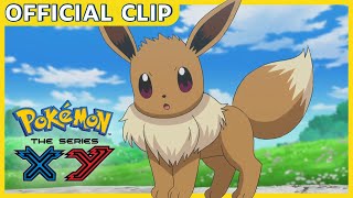 Dancing Eevee  Pokémon the Series XY Kalos Quest  Official Clip [upl. by Nrobyalc326]