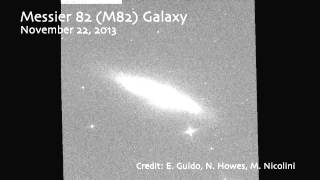 Supernova Explosion Seen In Nearby Galaxy  Video [upl. by Enileme324]