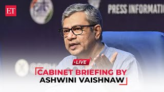 Cabinet briefing Live Govt gives nod to scheme worth Rs 17082 cr for fortified rice [upl. by Fiel734]