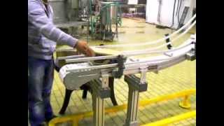 FLEXLINK Conveyors  Eisberg Factory  Jordan [upl. by Prochora]