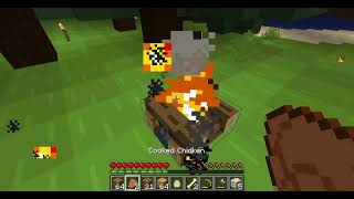 Minecraft Sibling Survival Ep 4 FoxGamingz [upl. by Cirenoj]