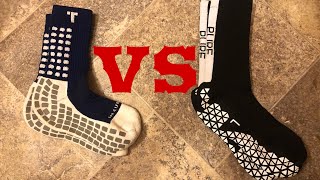 Pure grip socks vs Trusox [upl. by Ayihsa]