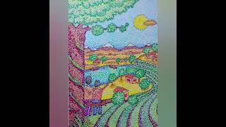 Creative Pointillism Art pointillism art creative [upl. by Martinsen863]