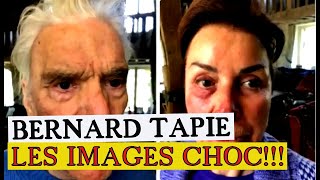 Agression Bernard Tapie  les images chocs  bercrimes [upl. by Ahsillek]