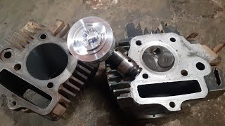 bore up motor supra 115cc untuk harian  mudah amp simple [upl. by Juta]