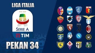 Jadwal Liga Italia Pekan 34 Inter vs Juventus Main Hari Minggu 284 [upl. by Leonid]