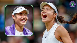 Why shell play doubles with Andy  Emma Raducanu  Second round Oncourt Interview  Wimbledon 2024 [upl. by Ecaj]