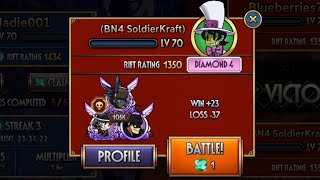 Rift Battles Nadie001 vs BN4 SoldierKraft 💧  Skullgirls Mobile [upl. by Garrik]