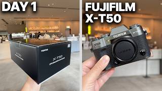 Is FUJIFILM XT50 Beginner Friendly First 24 Hour Review [upl. by Feucht]