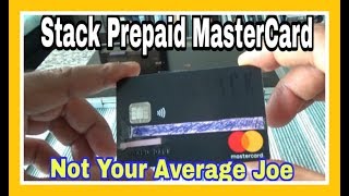 Stack PrePaid MasterCard  Unboxing amp Review  NonAffiliated amp Honest [upl. by Ahiel]