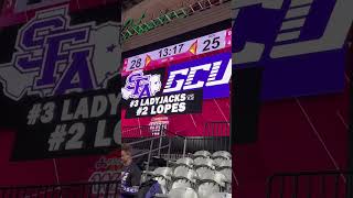 GCU Vlog WBB vs SFA Highlights [upl. by Erialc]