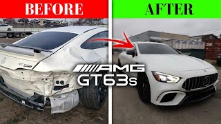 Rebuilding a AMG GT63s in 30 minutes [upl. by Gold]