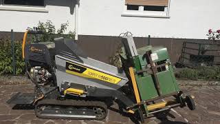 Minidumper Lumag VH500PRO setzt Säge um [upl. by Iorgos798]