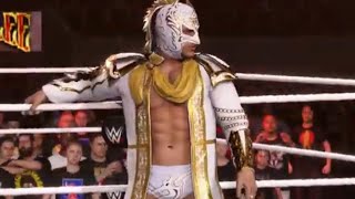 WWE2k24 Juventud Guerrera WCW vs Dragon Lee Singles Match [upl. by Cavan]