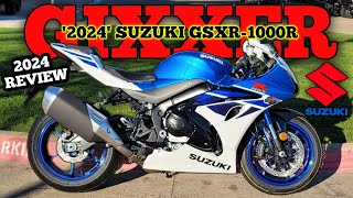 2024 SUZUKI GSXR1000R Ride amp Review  The ORIGINAL GANGSTER review suzuki gsxr1000 [upl. by Cinomod]