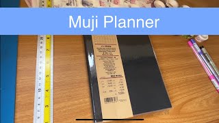 Muji Vertical Planner Review amp Setup [upl. by Nanahs]