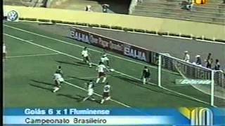 Goiás 6 x 1 Fluminense  Campeonato Brasileiro 2003 [upl. by Nonohcle]