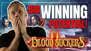 Review of NetEnts Legendary Slot Game  BLOOD SUCKERS [upl. by Christiano]