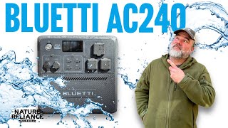 BLUETTI AC240 IP65 Water Resistance Portable Power Station [upl. by Iaoh]