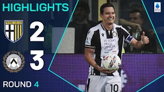 PARMAUDINESE 23  HIGHLIGHTS  Thauvin’s double sends Udinese top of the table  Serie A 202425 [upl. by Avon761]