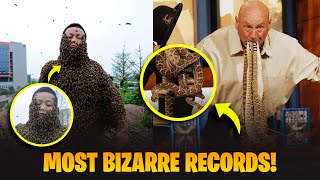 24 Weirdest World Records  Craziest Guinness World Record [upl. by Amer]