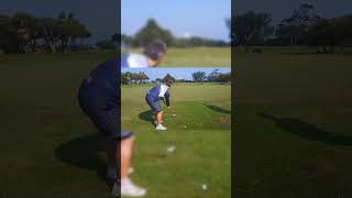 Happy Gilmore challenge leads to an incredible put golf golfswing par3 [upl. by Odnanreh]