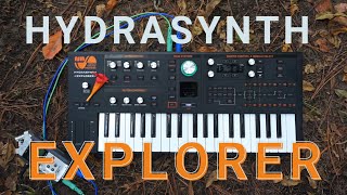 ASM Hydrasynth Explorer Making Noise in Nature [upl. by Einad]