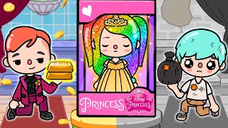 Rich and Poor Prince  Toca Life Story  Toca Boca [upl. by Christoper845]