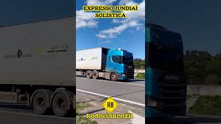 Expresso Jundiaí X SOLÍSTICA km 43 Fernão Dias BR 381 rodoviabraziloficial shorts transportes [upl. by Bornie]