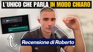 quotHo Avuto una Chiarezza che da Altri NON ho trovatoquot  RECENSIONE di Roberto Parisi a Giorgio Zocco [upl. by Flita159]