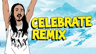 Celebrate Steve Aoki Remix  Empire of the Sun [upl. by Aidiruy189]