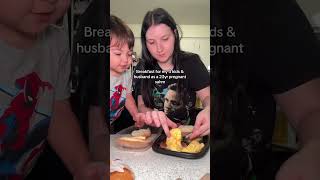 As the monsters requested breakfast breakfastideas toddlermeals toddlermom [upl. by Eissej]