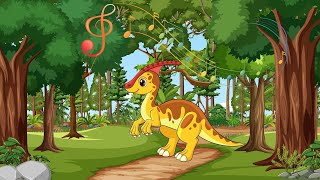 🎶 Le Chant du Parasaurolophus  Chanson pour Enfants sur les Dinosaures  Comptine Dinosaure 🦖 [upl. by Lebaron]