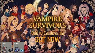 Vampire Survivors X Castlevania  Ode to Castlevania  2 Players [upl. by Yarled502]