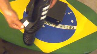 Chuteira adidas adiNOVA III TRX Turf Black Running Whitewmv [upl. by Bridgette644]