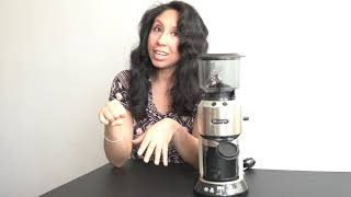 Review  Conocemos la Delonghi Coffee Grinder [upl. by Beverlie752]