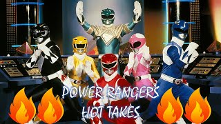 My Top 10 Power Rangers HOT TAKES [upl. by Findley]