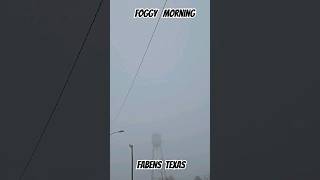 Neblina en Fabens Tx Foggy Morning foggy foggyweather [upl. by Arikihs]