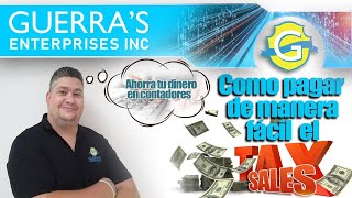 Como pagar los sales taxes colectados por nuestra corporacion o negocio en florida sin contador [upl. by Akemeuwkuhc]