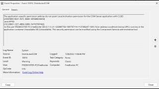 How to Fix DistributedCOM Event ID 10016 Error [upl. by Weil436]