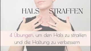 10 Minuten täglich für einen straffen Hals Truthahnhals adé [upl. by Nnyledam]