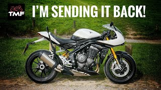 Triumph Speed Triple 1200RR Final Ride Review [upl. by Andreas10]