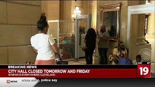 Cleveland City Hall closes again after ‘cyber incident’ impacts services [upl. by Lesig378]